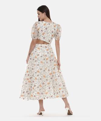 Embroidered Sylish Cut Dress 4