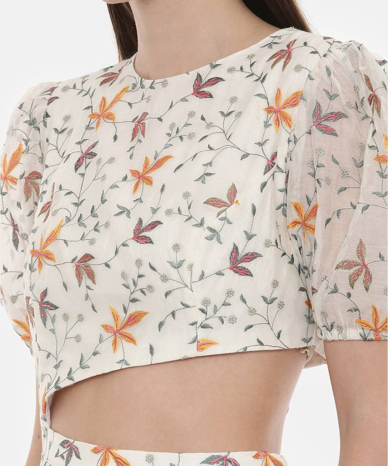 Embroidered Sylish Cut Dress