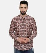 Line Bemberg Geometric Print