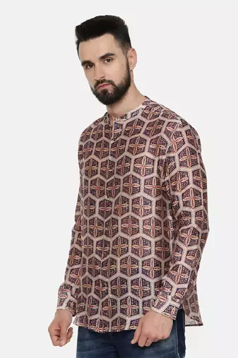 Line Bemberg Geometric Print
