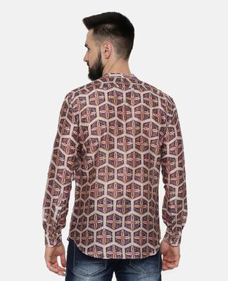 Line Bemberg Geometric Print 4