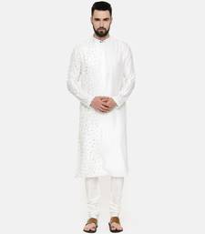 Ivory Hand Emboidered Kurta