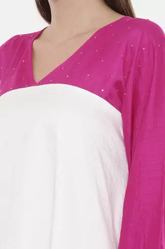 Ivory Pink Short Dress