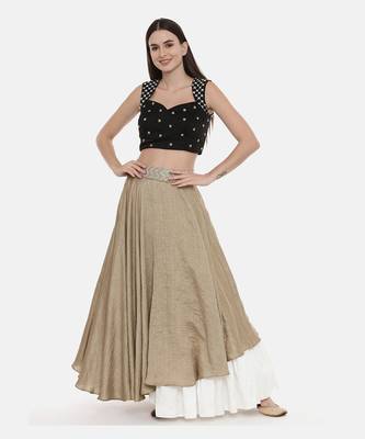 Classic Black Embroidred Blouse 2