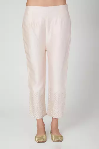 Blush Pink Straight Kurta Set