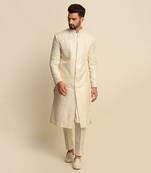 Off White Sherwani 