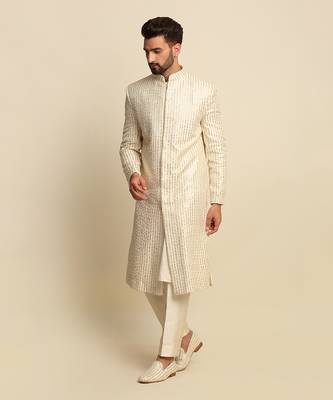 Off White Sherwani  2