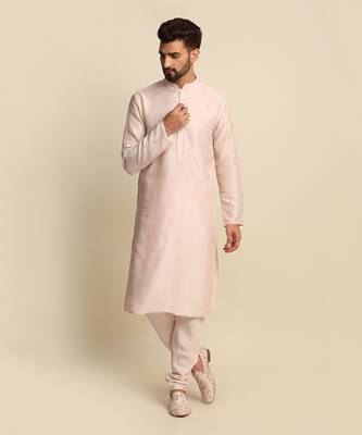 Pink Embroidered Sherwani 2