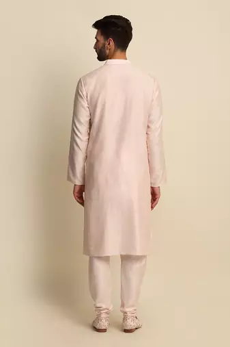 Pink Embroidered Sherwani