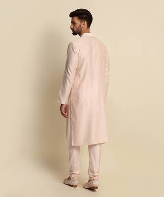 Pink Embroidered Sherwani 4