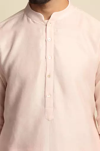 Pink Embroidered Sherwani