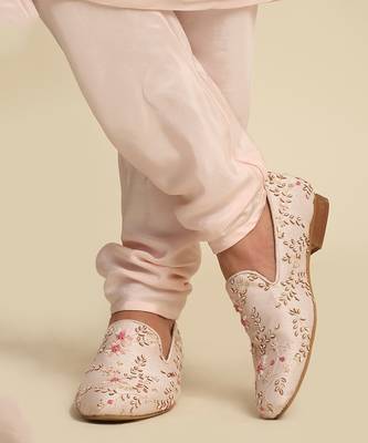 Pink Embroidered Sherwani 7