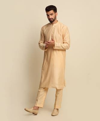 Golden Embroidered Sherwani 2