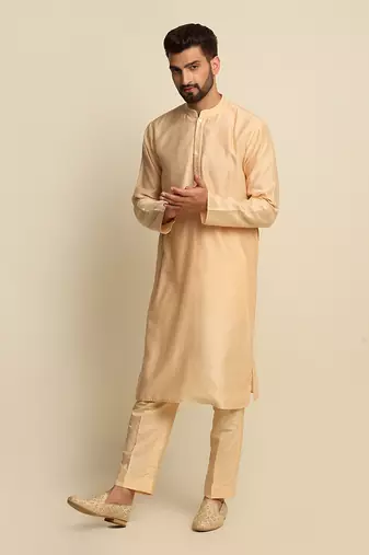 Golden Embroidered Sherwani