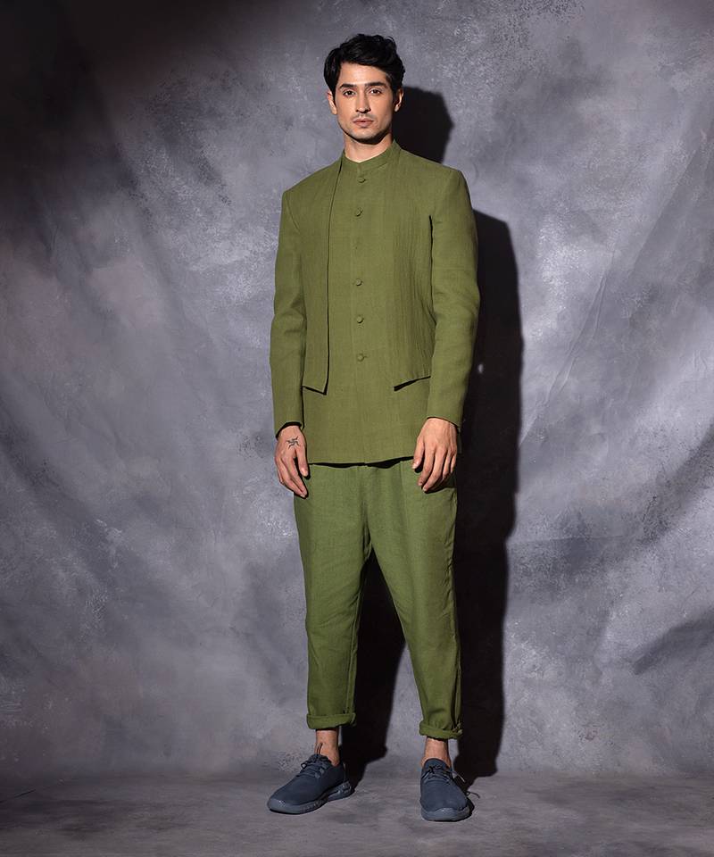 Green Double Layer Bandgala 