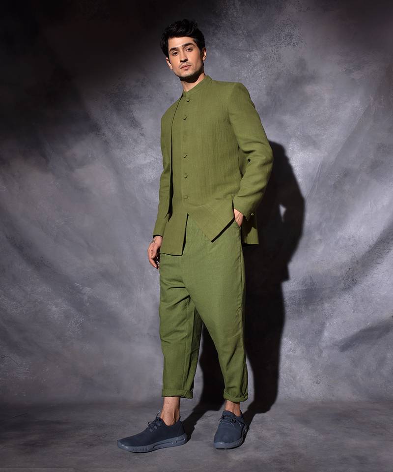 Green Double Layer Bandgala 