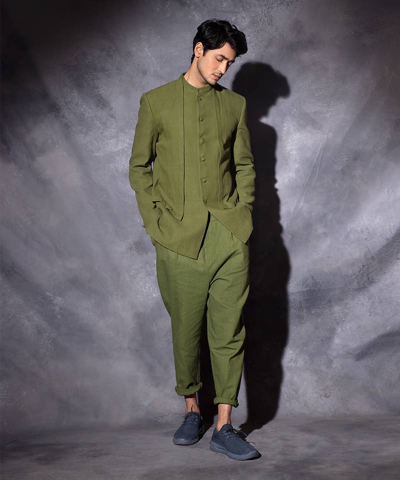 Green Double Layer Bandgala 