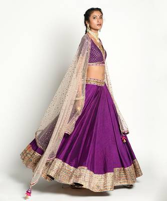 purple shringhar Lehenga Set 3