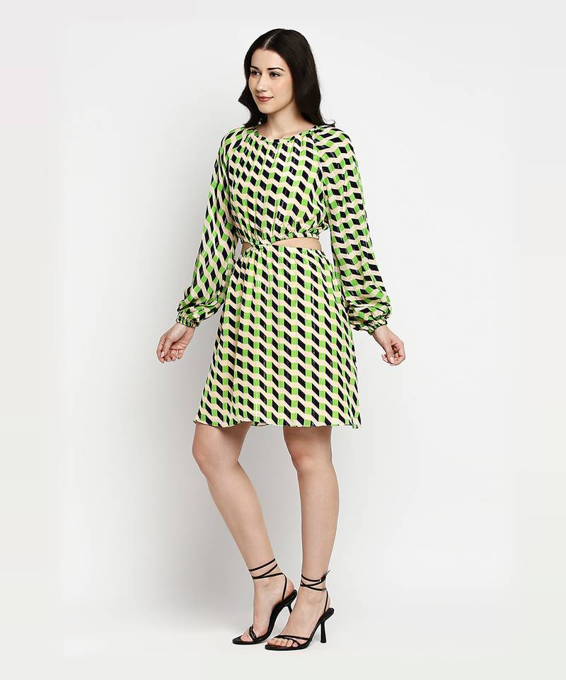 Multi Color Dolores  Dress