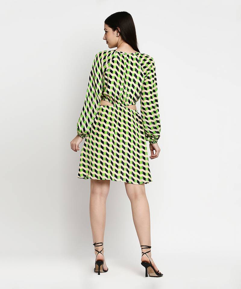 Multi Color Dolores  Dress