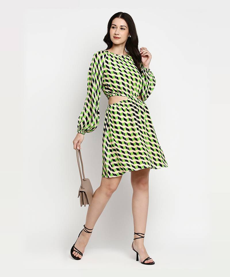 Multi Color Dolores  Dress