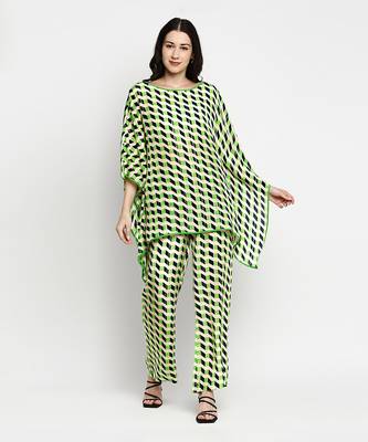 Green Finley Kaftan Top 1