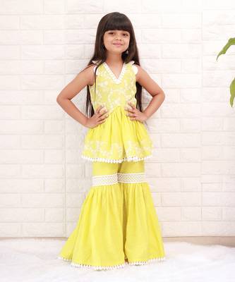 For Girl Short Kurta and Bottom 1