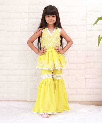 For Girl Short Kurta and Bottom 8