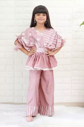 For Girl Short Kurta and Bottom
