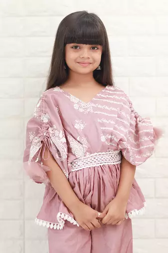 For Girl Short Kurta and Bottom