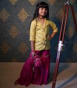 For Girl Short Kurta and Bottom