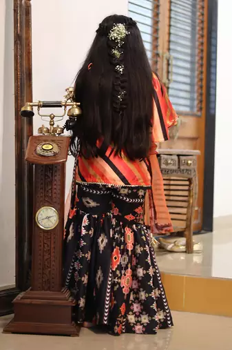 For Girl KneeLength Kurta and Bottom