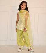 For Girl - Short Kurta with Dhoti