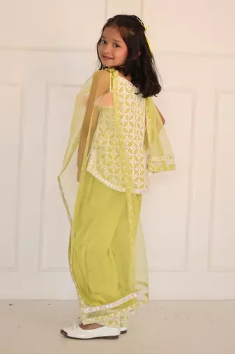 For Girl - Short Kurta with Dhoti