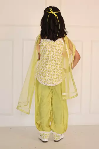 For Girl - Short Kurta with Dhoti
