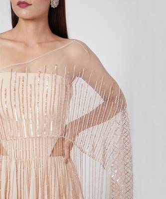 pastel peach gown 2