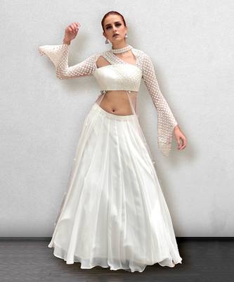 Cape Blouse and Lehanga 2