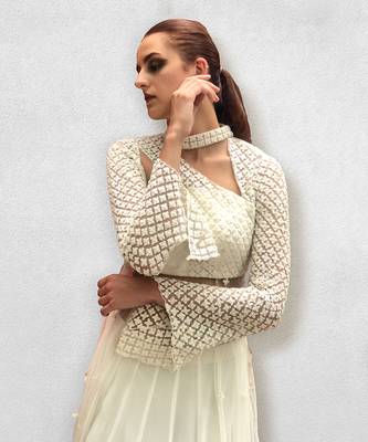 Cape Blouse and Lehanga 3