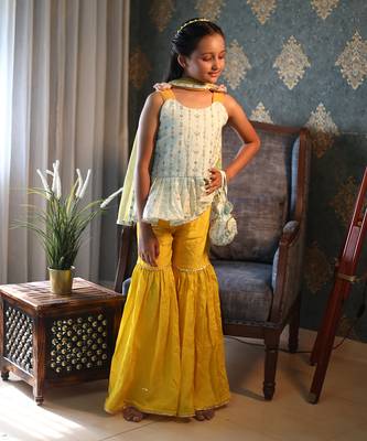 For Girl Short Kurta and Bottom 6