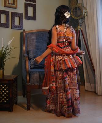 For Girl Short Kurta and Bottom 4