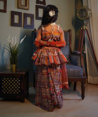 For Girl Short Kurta and Bottom 6