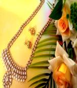 Gold Plated Designer Traditional Necklace Set