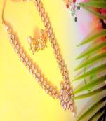 Gold Plated Designer Traditional Necklace Set