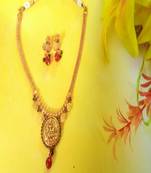 Gold Plated Designer Kundan Traditional Necklace Set