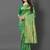 SAREE MALL Women's Silk Blend Green Woven Design Celebrity Saree With Blouse Piece