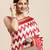 SAREE MALL Women's Dola Silk White Printed Designer Saree With Blouse Piece