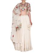 Ivory Lehenga Set 