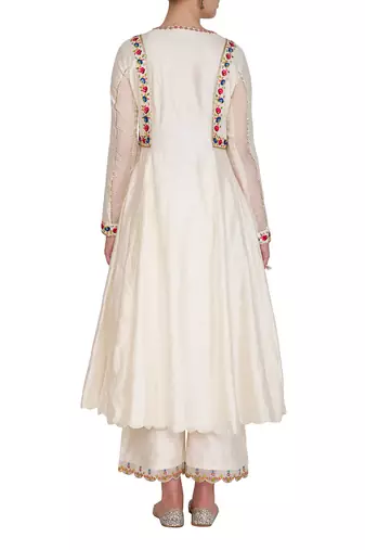 Ivory Embroidery Suit Set