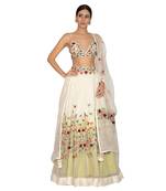 Ivory Lehenga Set