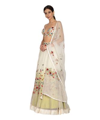Ivory Lehenga Set 3